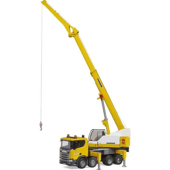 Bruder Scania Super 560R Liebherr Kran-LKW 1:16 mit Light+Sound