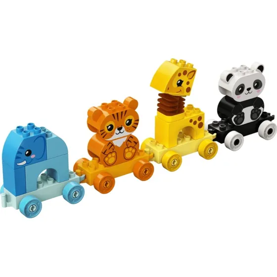 LEGO DUPLO Erster Tierzug 10955 – 15-teiliges Ziehspielzeug für Kleinkinder