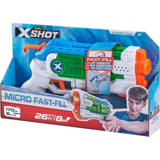 ZURU X-Shot Fast Fill Wasserpistole 170 ml