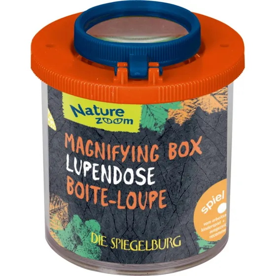 Spiegelburg Nature Zoom Lupendose, 2-fach Vergrößerung, Ø 7 cm