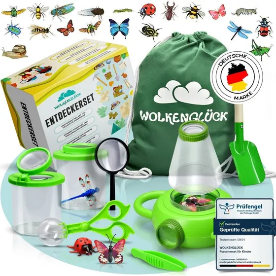 WOLKENGLÜCK® Forscherset für Kinder ab 3 Jahre