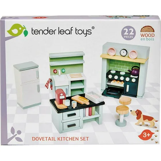 Tender Leaf Toys Küchenmöbel für Puppenhaus 1:12