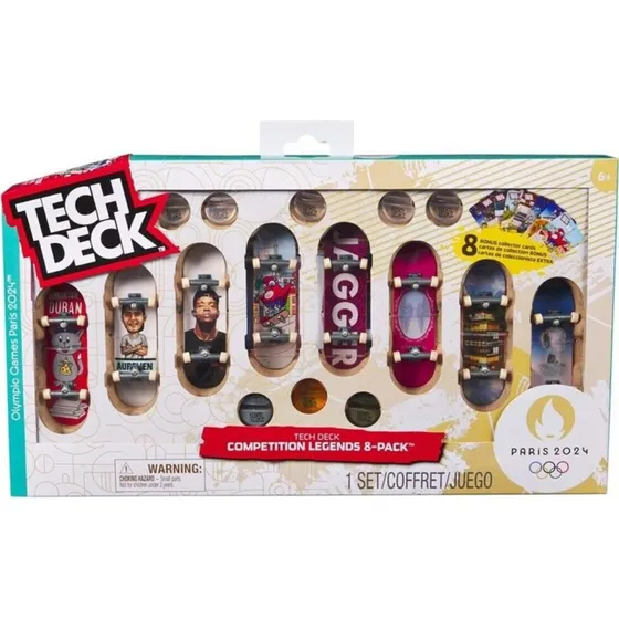 Tech Deck Competition Legends 8er Pack