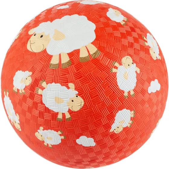 sigikid Schaf Kautschukball rot, 17 cm