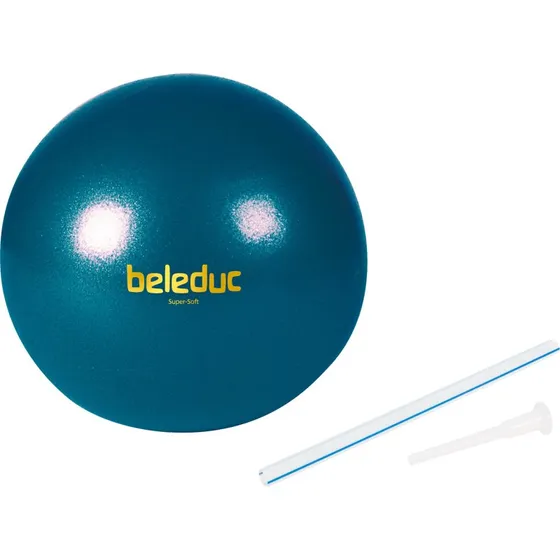 Super-Softball 23 cm metallicblau (PVC)