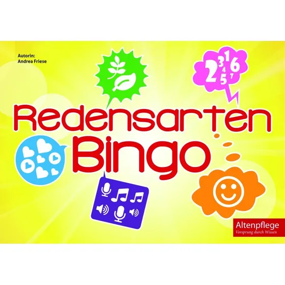 Friese: Idioms Bingo – Spiel für Senioren mit Redewendungen