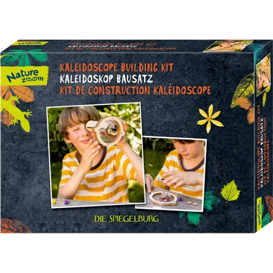 Nature Zoom Bausatz Kaleidoskop aus Holz
