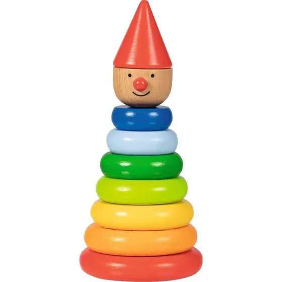 Goki Stapel-Magnet-Männchen Nimo aus Holz, 8-teilig, ab 1 Jahr