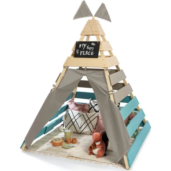 Muddy Buddy Outdoor Tipi Dreamer 135 x 135 x 170 cm petrol