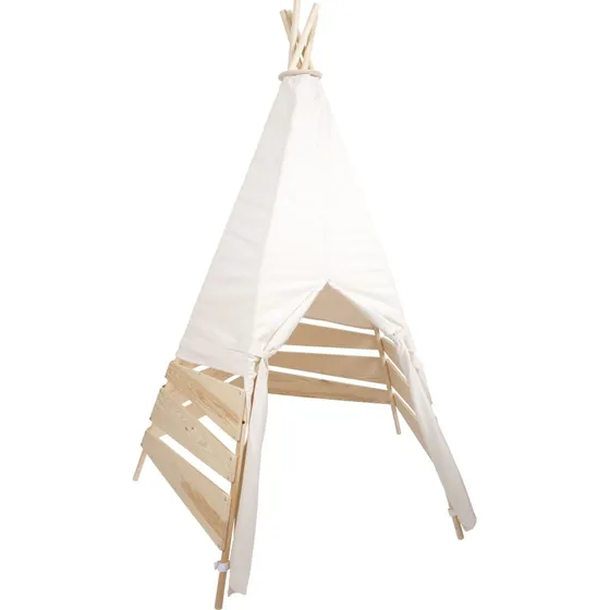 Small Foot Outdoor Zelt Tipi  Holzspielzelt fr Drauen