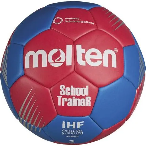Molten Handball School Trainer Gr. 2 rot/blau (10er-Pack)