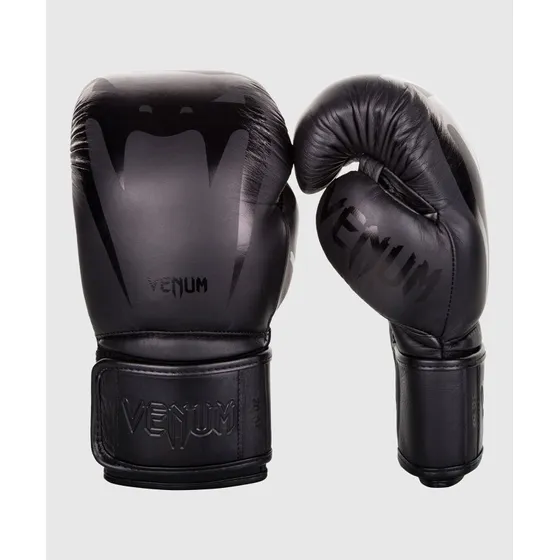 Venum Giant 3.0 Boxhandschuhe Nappaleder Schwarz