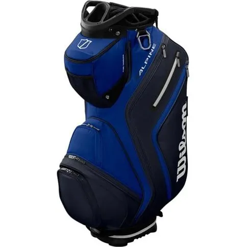Wilson Alpine Cartbag Dunkelblau/Royalblau