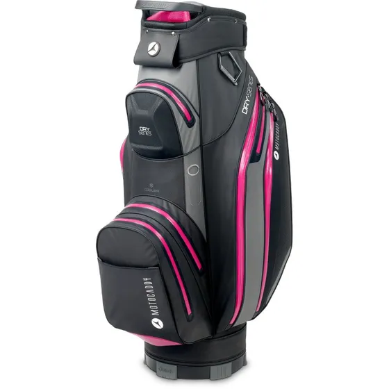 Motocaddy Dry Series 2024 Cartbag schwarz/pink