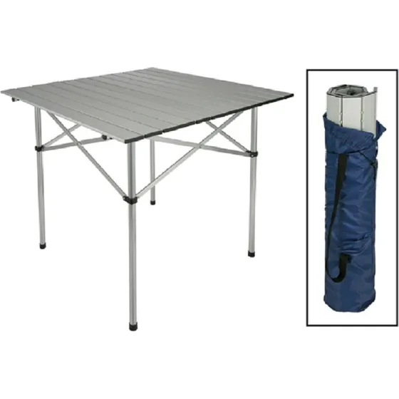 Haushalt International HI 60291 Aluminium-Campingtisch 70x70x70cm