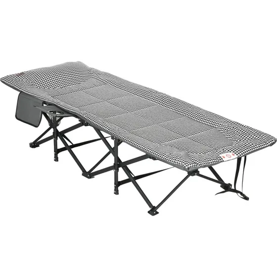 Outsunny Sonnenliege 84G-062V00BK schwarz, faltbar, 68x186 cm