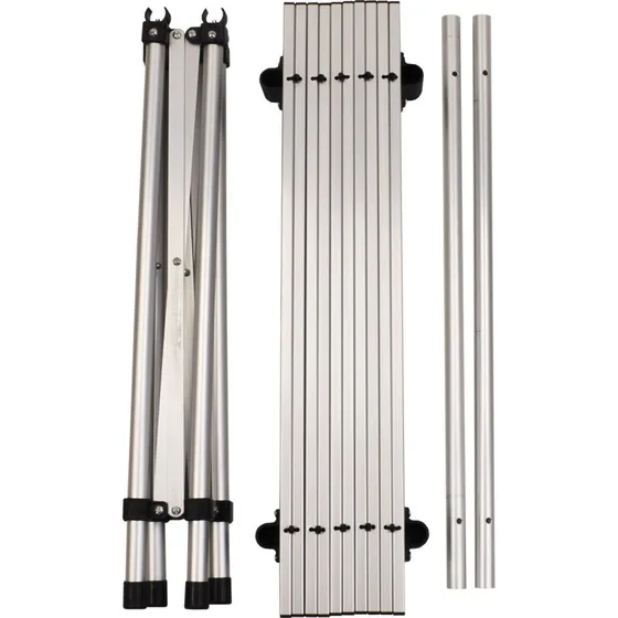 Fox Outdoor Aluminium Camping Rolltisch 58x58cm