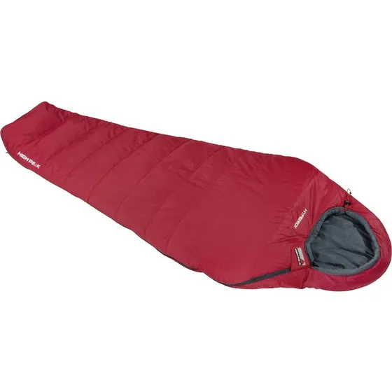 High Peak Hyperion 1M Mumienschlafsack 210x80 cm dunkelrot/grau