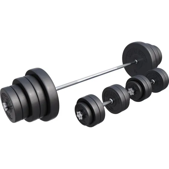 PowerFit 60 kg Langhantelset Kunststoff (60130 kg)
