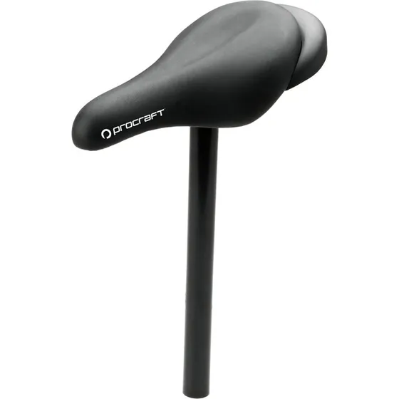 Sattel Kids mit Elterngriff, 22,2 mm Sattelstütze, PU-Decke