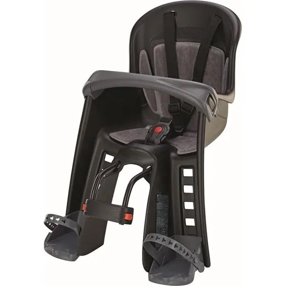 Polisport Kindersitz 15kg schwarz/grau