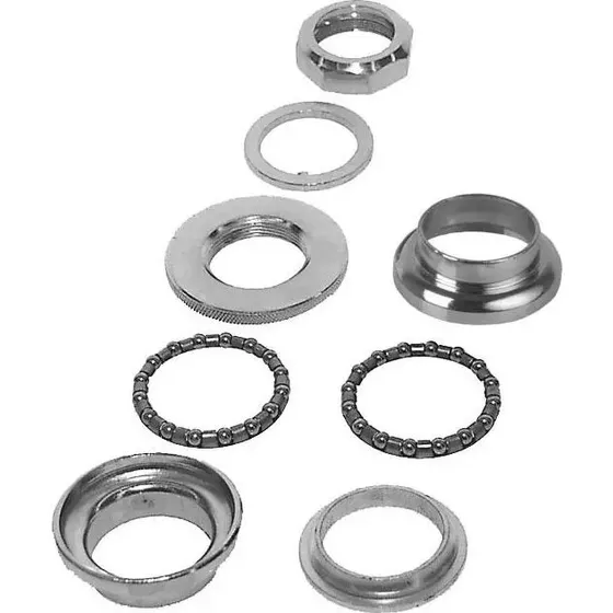 HBS Steuersatz 1" schwarz, 27,0 mm Innen-Ø, kugelgelagert