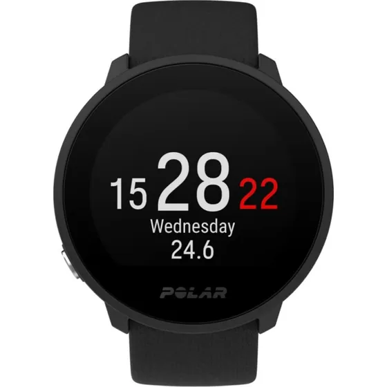 Polar Unite Sportuhr Schwarz Silikon S-L