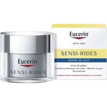 Eucerin Sensi-Rides Anti-Falten Nachtpflege 50 ml