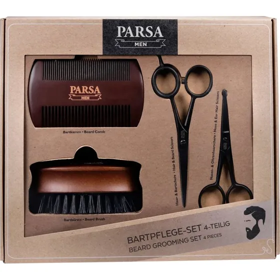 Parsa Beauty Bartpflegeset 4-teilig
