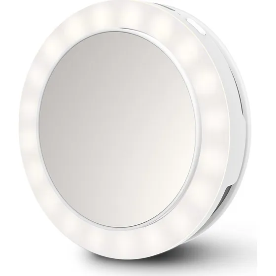 Ecomed CM-20E Selfie-Spiegel mit Ringlicht