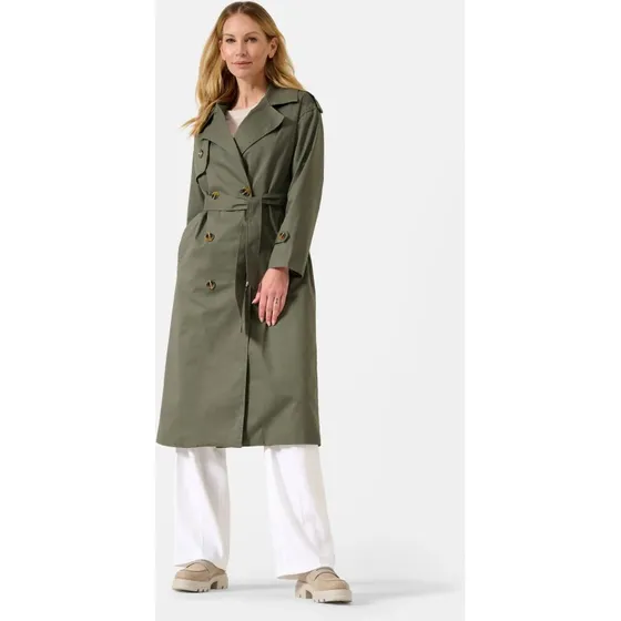 RICANO Trenchcoat Greta oliv