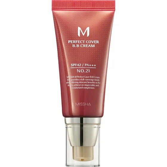 Missha M Perfect Cover BB Cream SPF42 PA+++ No.21 Light Beige 50ml