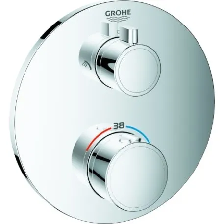 Grohe Grohtherm Thermostatmischer Dusche 2-Wege, chrom