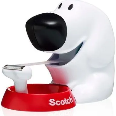 3M Scotch Tischabroller Hund 19 mm x 8,89 m