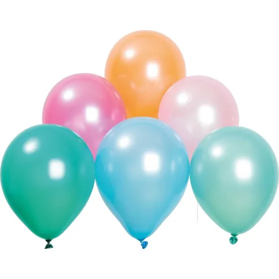 Rico Design Pastellballons matt 30 cm, 12er-Set