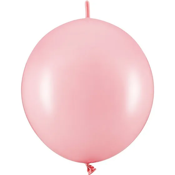 Link-Luftballons Hellrosa (20 Stck,  28 cm)