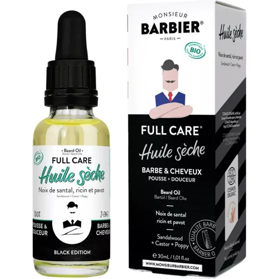 Monsieur Barbier Full Care Organisches Bart- & Haarl 30 ml