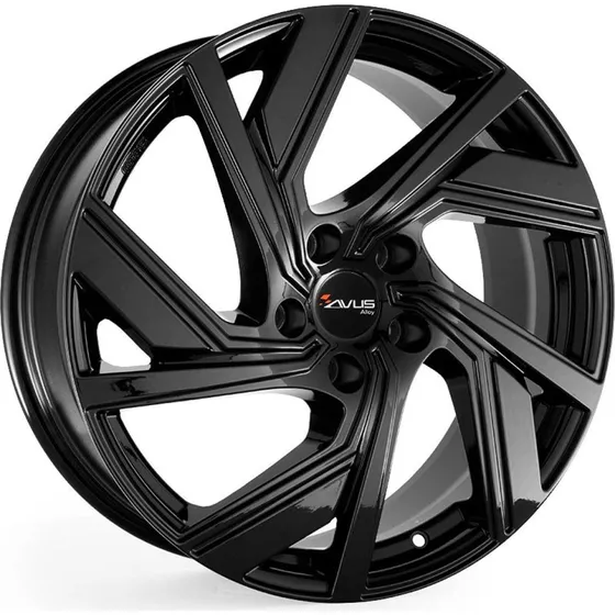 AVUS RACING AC-521 Felge Schwarz 7.5Jx18 5x112 ET50