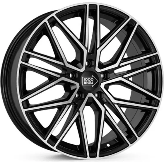 1000 MIGLIA MM1023 Felgen 8.5Jx20 5x112 ET45 Black Polished