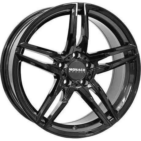 Monaco Wheels Monaco RR8M Felge Schwarz Glänzend 7.5Jx17 5x100 ET35