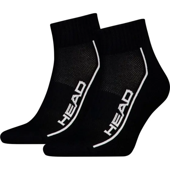 HEAD Performance Quarter Socken 2er-Pack - Schwarz