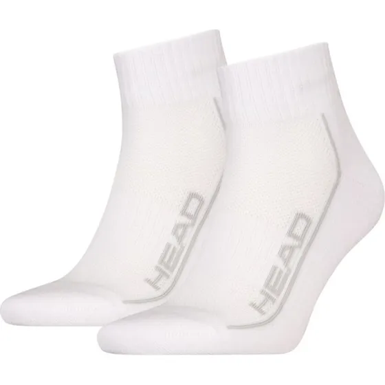 HEAD Head Performance Quarter Socks 2-Pack Weiß
