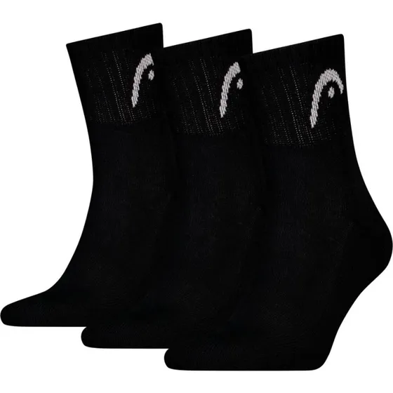 HEAD Socken Training All Sports Short Socks 3er-Pack Schwarz