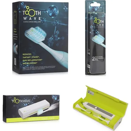 SILK'N ToothWave elektrische Zahnbrste mit USB-Ladeetui