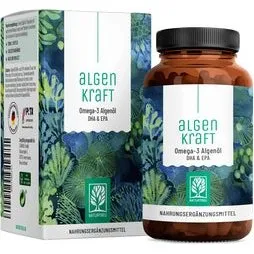Algenkraft Omega-3 Algenl 60 Kapseln NATURTREU
