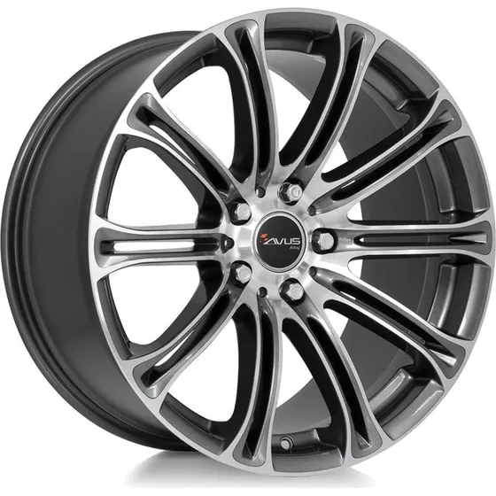 AVUS RACING AC-MB1 Felgen 20 Zoll Anthrazit Poliert 8.5Jx20 5x120 ET35