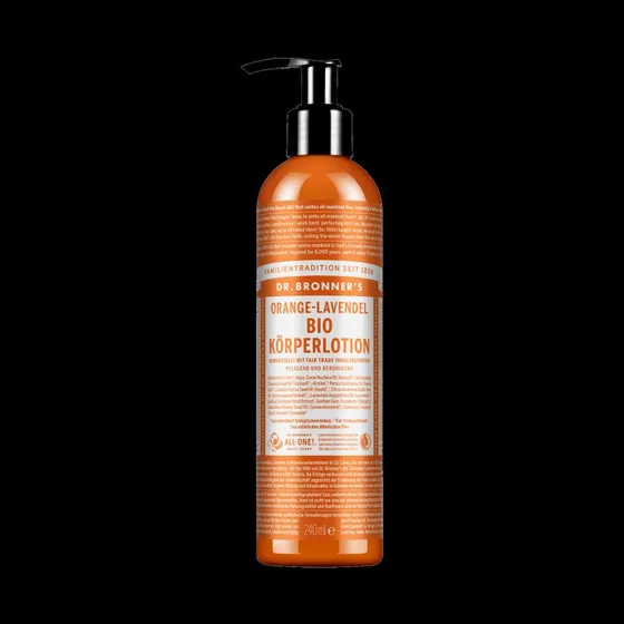 Dr. Bronner's Körperlotion Orange-Lavendel 240 ml