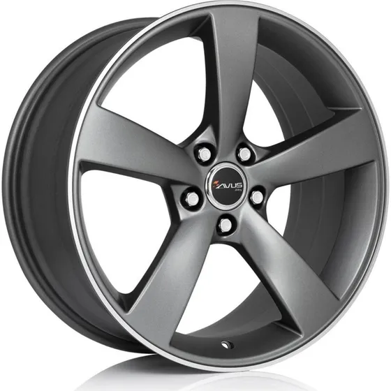 AVUS RACING AF10 Felge 21 Zoll 10.0Jx21 5x112 ET50 matt anthrazit poliert