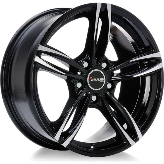 AVUS RACING AC-MB3 Felge 8.5Jx18 5x120 ET37 Black Polished
