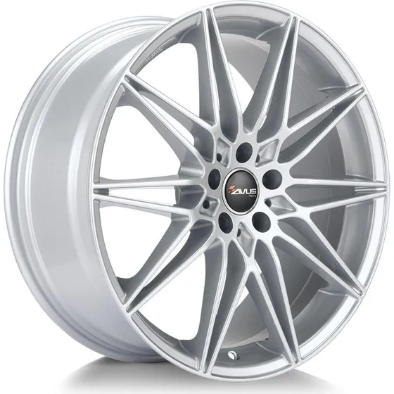 AVUS RACING AC-MB5 Felgen 8.0Jx18 5x112 ET57 Hyper Silver